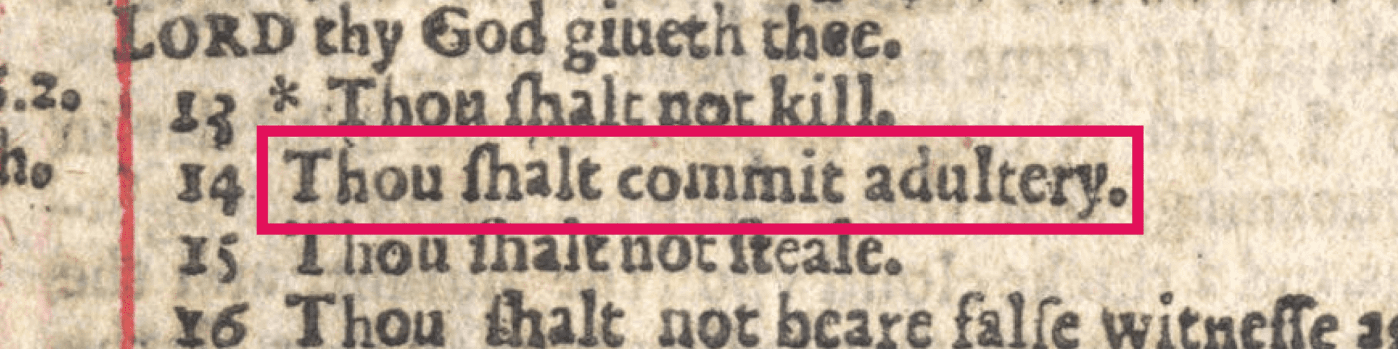 the wicked bible typo from history's greatest typos