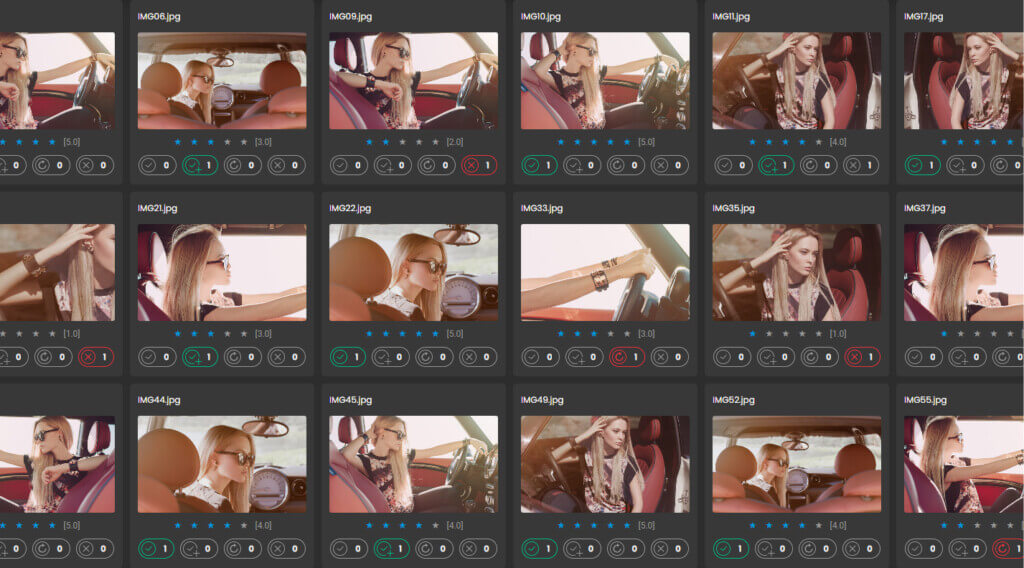Manage feedback and approvals for photography projects