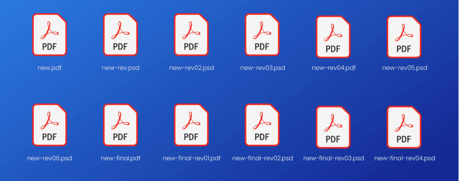 file confusion eliminated with online proofing tools like ReviewStudio