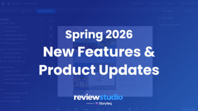 spring new features for ReviewStudio proofing solution