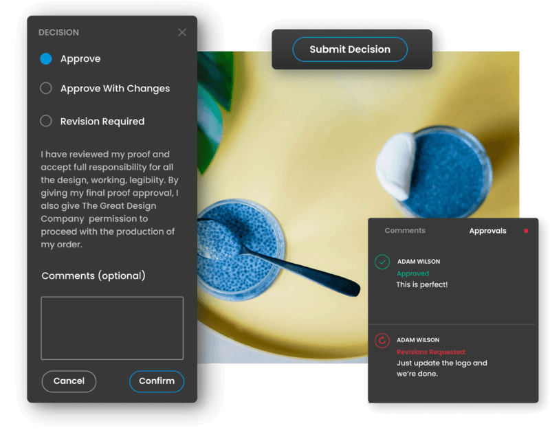 Creative approval and collaboration for manufacturing by ReviewStudio