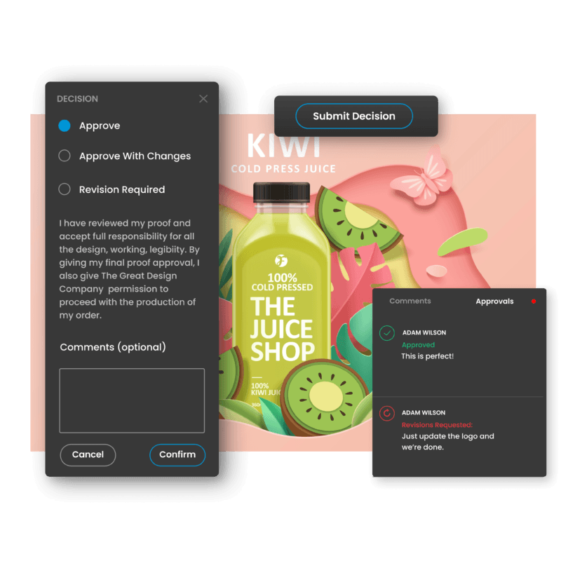 Design and creative approvals by ReviewStudio